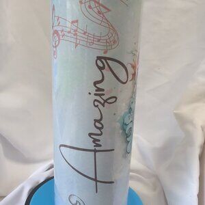 Amazing grace 20 oz tumbler